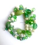 High Quality Women Bracelets Semi Precious Beads Crystals Fine Beads 4 - أساور نسائية عالية الجودة من الخرز شبه الكريم والكريستال