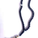 Onyx Arabian Beaded Chain Masbaha Worry Beads - مسبحة سبحة عقيق يماني أصلي